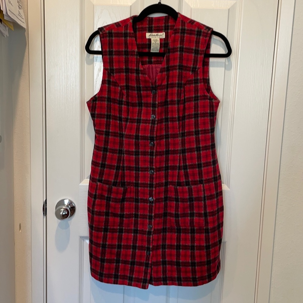 Eddie Bauer button dress